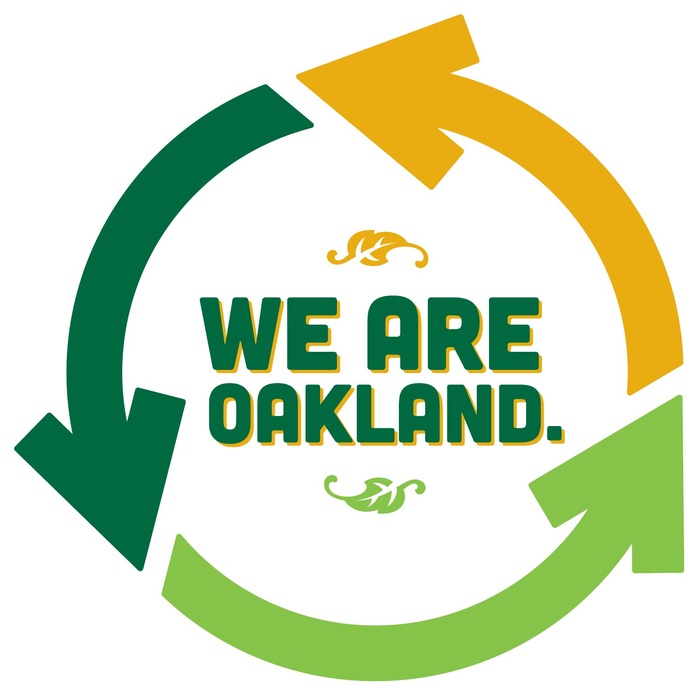 We Are Oakland logo by Oaklandish
